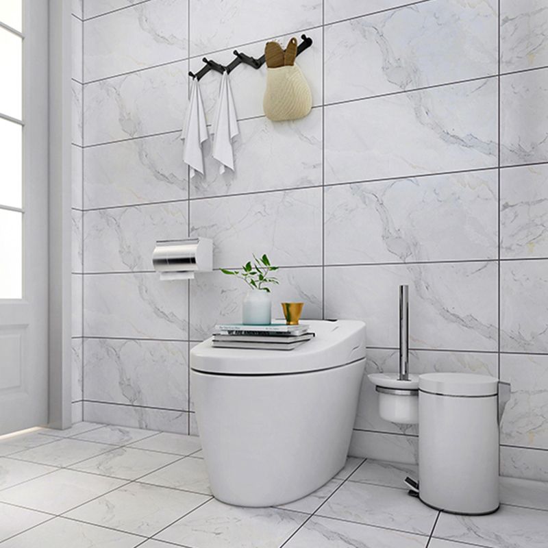 Avtoit | Peel and Stick Vinyl Floor Dark Gloss Vinyl Floor with Square Edge
