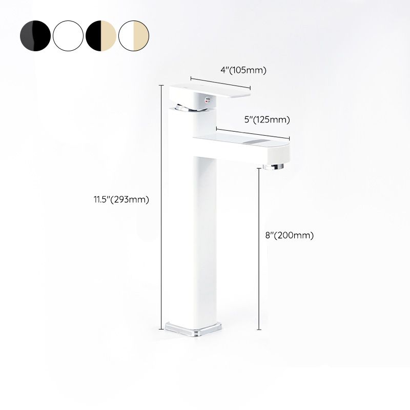 Avtoit | Contemporary sink faucet Digital display Monochrome Low arch basin Bathroom sink