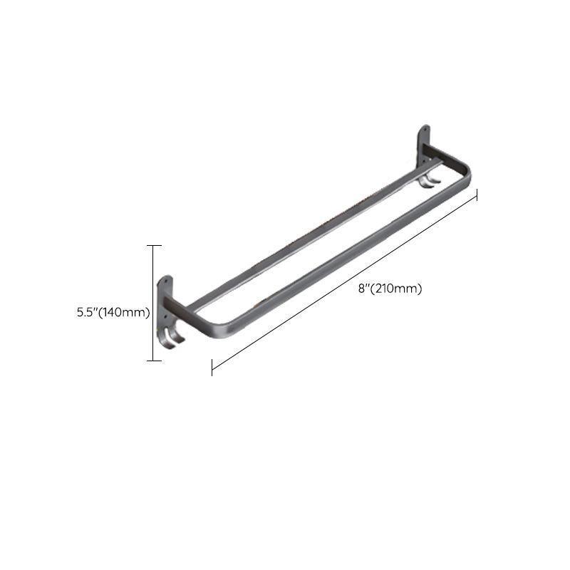 Avtoit | Modern Bathroom Accessories Hardware Set Gray Towel Bar Bathroom Shelf Bathroom Hardware Set