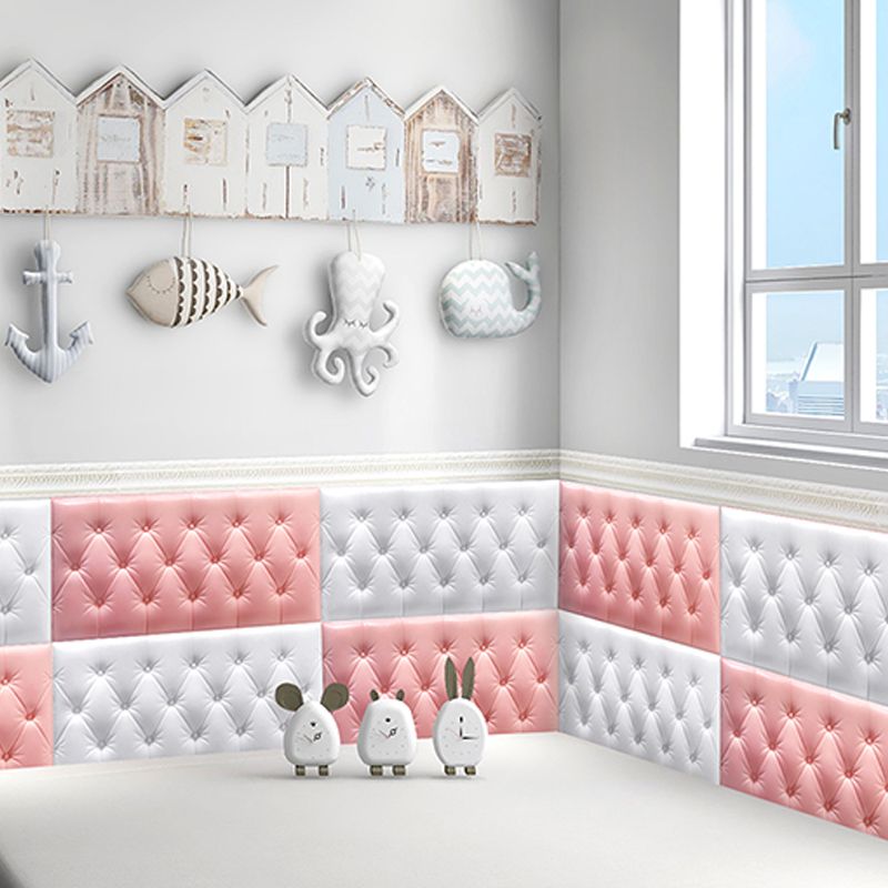 Avtoit | Modern Wall Panel Smooth Wall Indoor Upholstered Board Set of 4