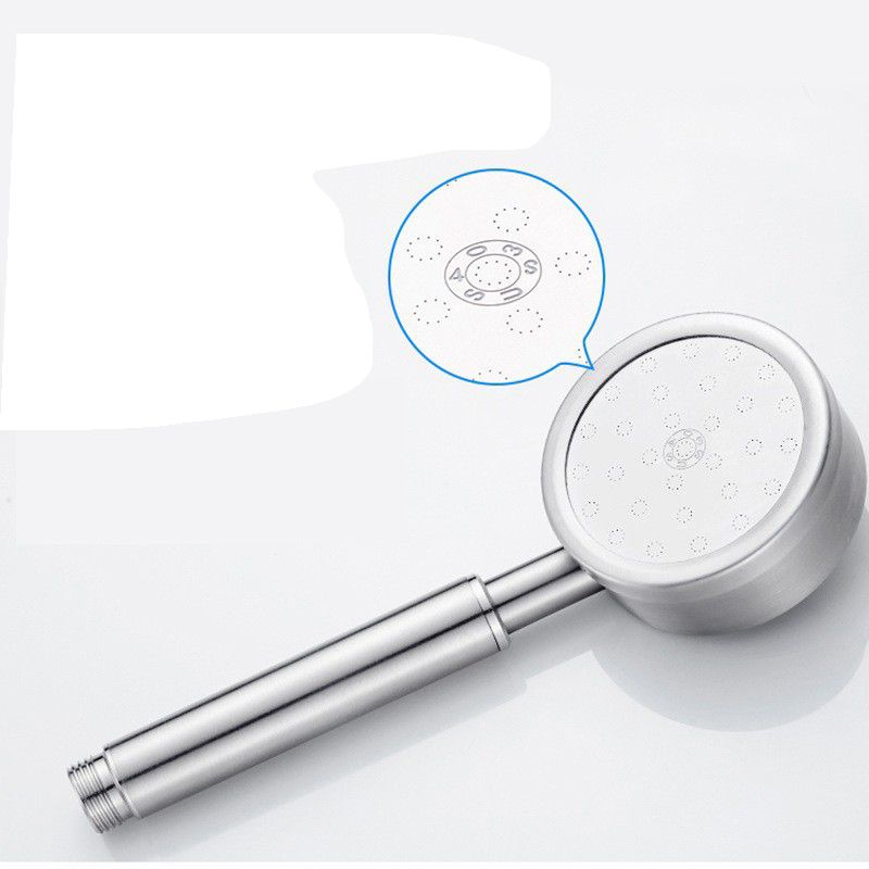Avtoit | Modern Shower Head Stainless Steel Round Metal Handheld Shower Head