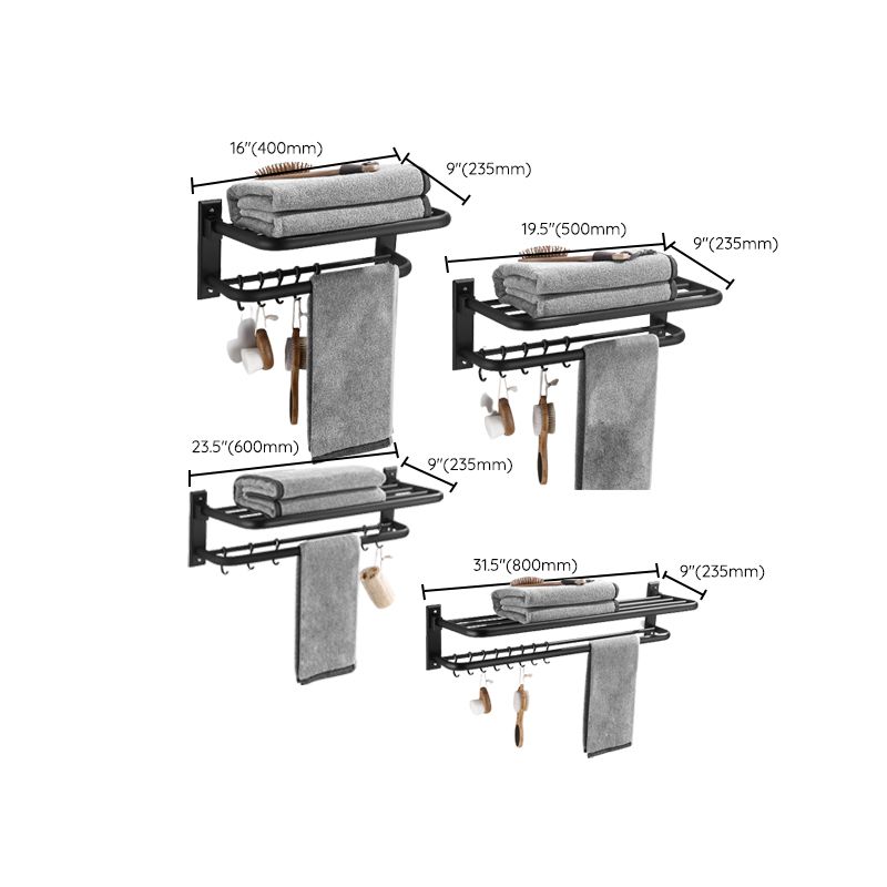 Avtoit | Matt Black Bathroom Accessory Set Modern Bathroom Accessory as Individual Piece or as Set