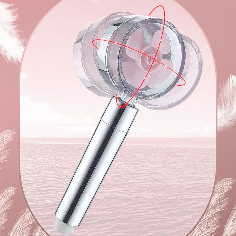 Avtoit | Contemporary Shower Head Combination Handheld Shower Plastic Wall Mounted Silver Shower Head