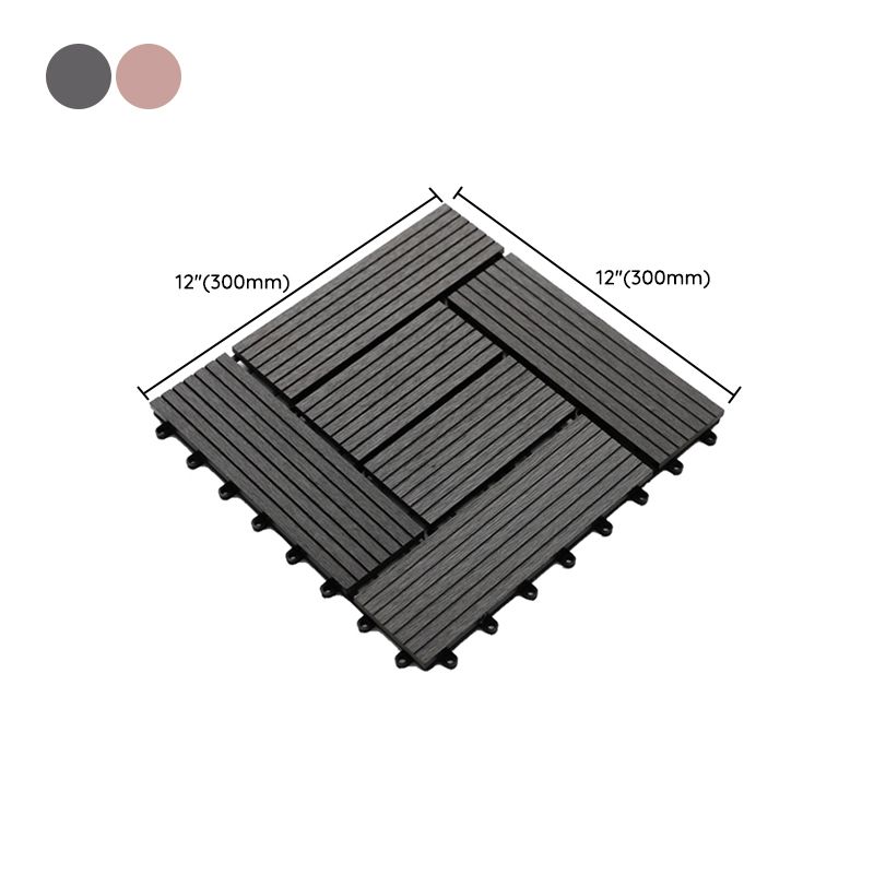 Avtoit | Striped Pattern Patio Tiles Laying Pattern Square Deck Board Outdoor Patio