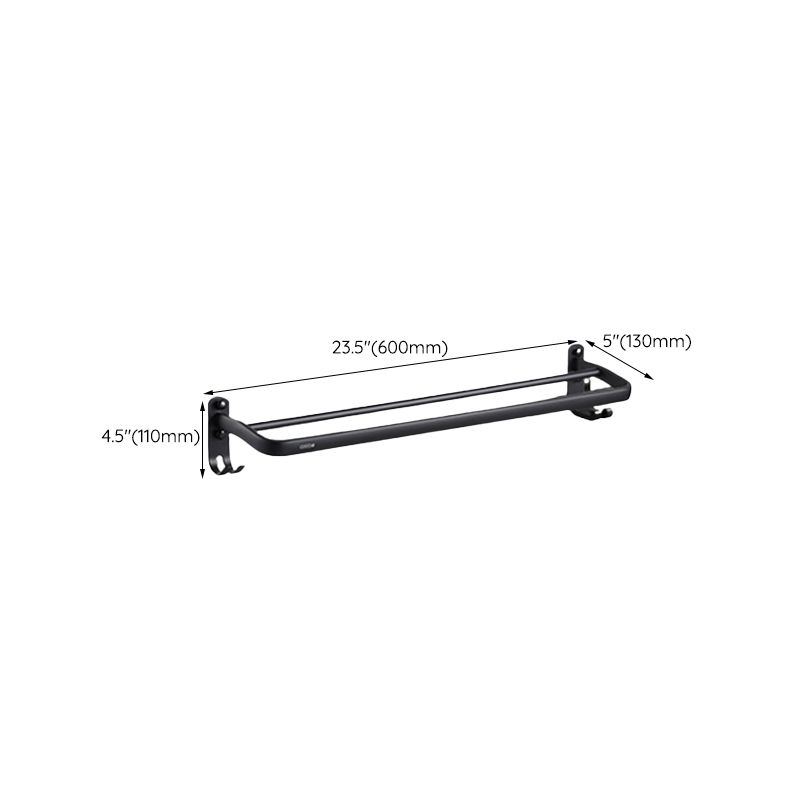 Avtoit | Traditional Aluminum Bathroom Accessories Set Black Bathroom Accessories Kit