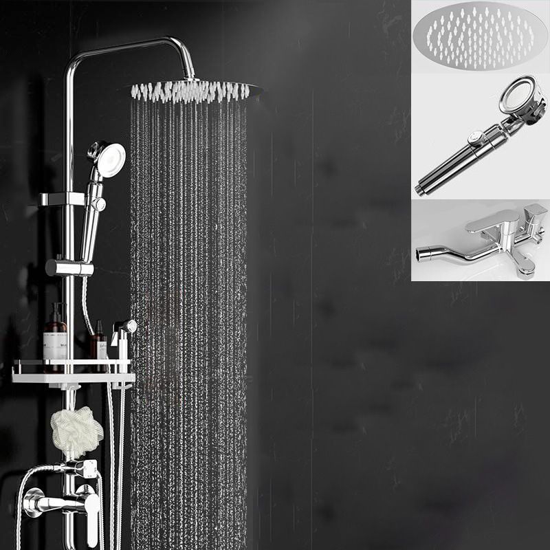 Avtoit | Wall-mounted Rectangular Shower System Stain-resistant Copper Modern Shower System