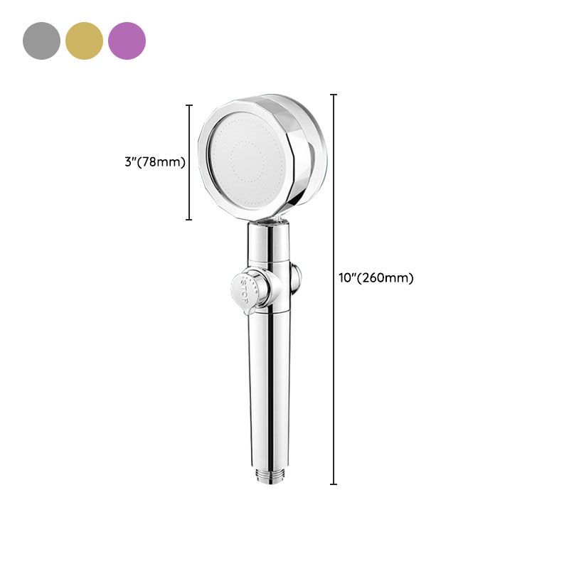 Avtoit | Modern Shower Head Handheld Shower Head Plastic Wall Mount Round Shower Head Combo
