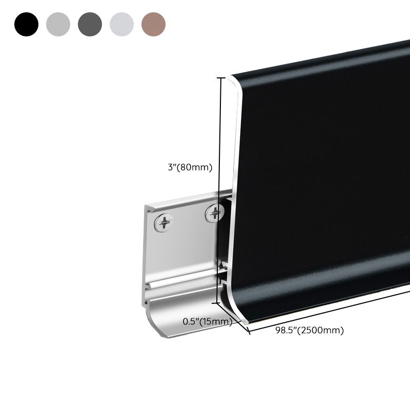 Avtoit | Trim panel metal interior scratch-resistant waterproof tin splash guard trim