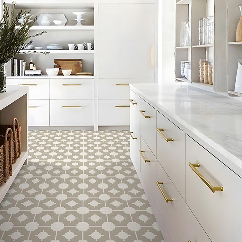 Avtoit | Square Indoor Print Vinyl Floor Peel and Stick Waterproof Vinyl Floor