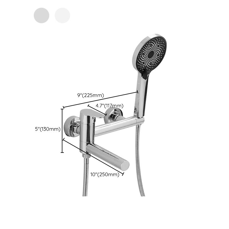 Avtoit | Wall-mounted metal bathtub faucet low arch single lever bathtub faucet trim