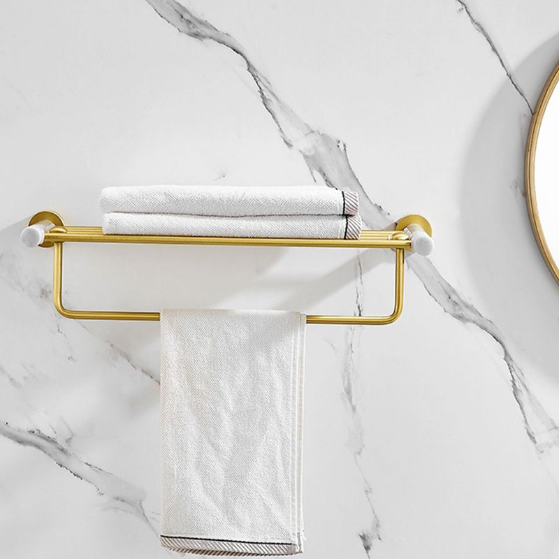 Avtoit | 7-piece bathroom accessory set marble and metal bathroom hardware