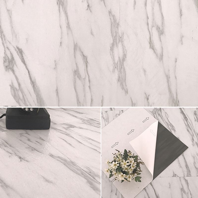 Avtoit | Rectangular PVC Floor Covering Peel and Stick Matte Stone Look Vinyl Floor