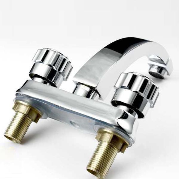 Avtoit | Modern Style Vessel Faucet Copper Knob Handle Low Arc Vessel Faucet