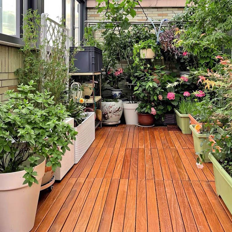Avtoit | Basic Wood Tiles Composite Pavers Tiles for Outdoor Patio