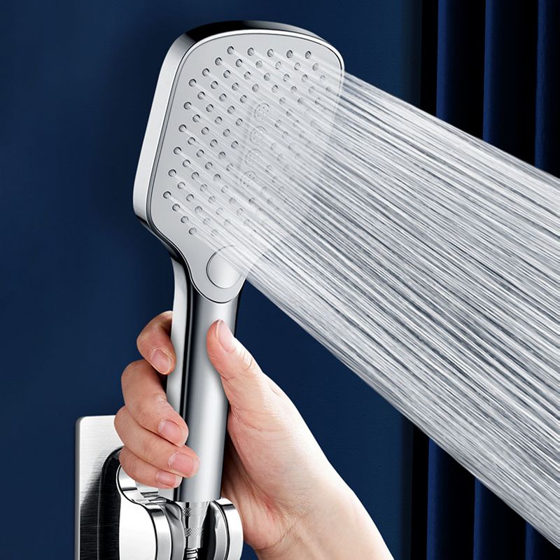 Avtoit | Contemporary Fixed Shower Head Square Metal Shower Head Combo