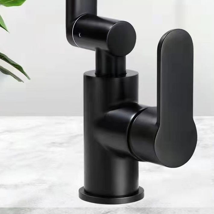 Avtoit | Modern sink faucet stainless steel lever handles swivel spout sink faucet