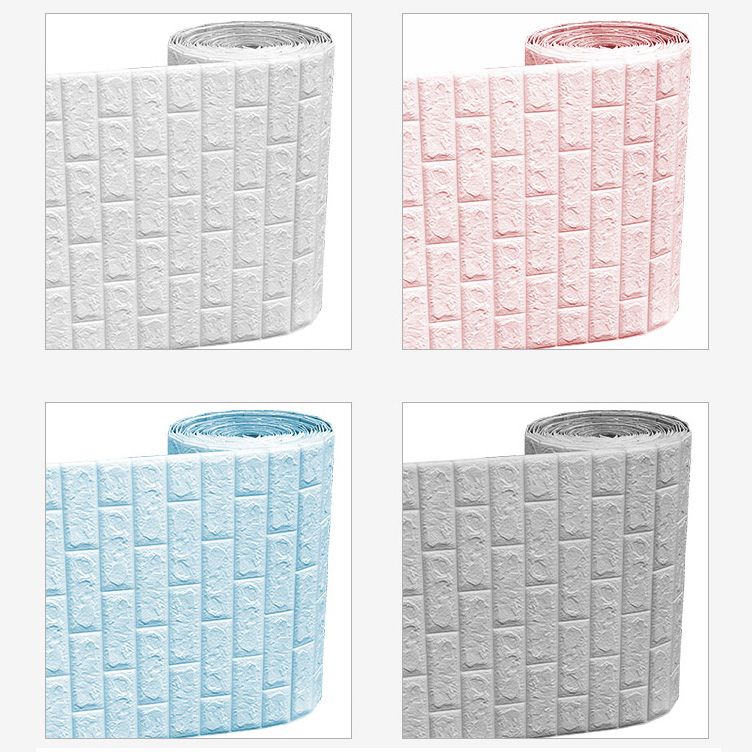 Avtoit | Modern Pearl Wainscoting Waterproof PVC Wall Access Panel Peel and Stick Wall Tile