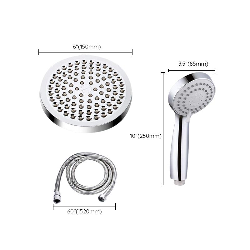 Avtoit | Traditional Shower Head Simple Metal Round Handheld Shower
