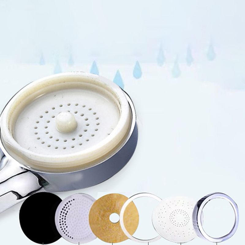 Avtoit | Modern hand shower head 5 spray patterns Chrome Round Wall mounted shower head
