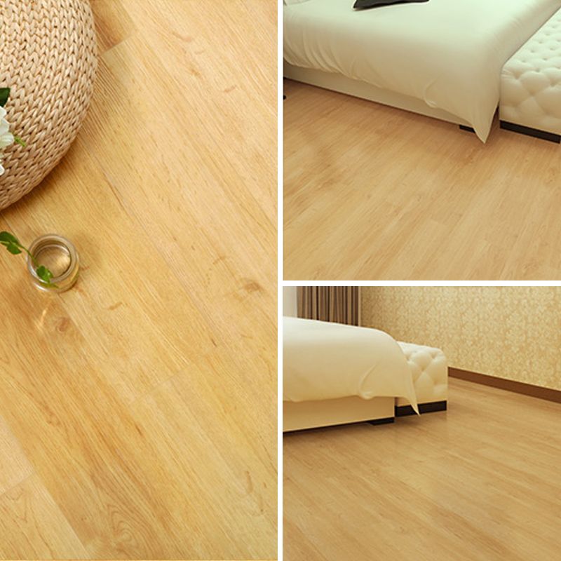 Avtoit | Rectangle PVC Flooring Smooth Peel and Stick Wood Look Vinyl Floor