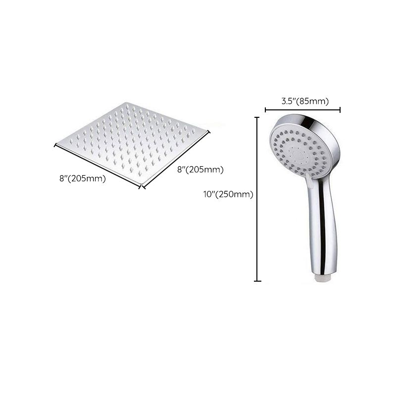 Avtoit | Modern Pull-Down Dual Showerhead Square High Arch Showerhead Combination