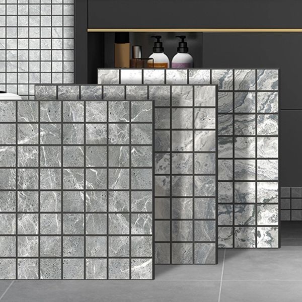 Avtoit | Mosaic Tile Peel and Stick Tile PVC 3D Kitchen Backsplash Peel and Stick Wall Tile