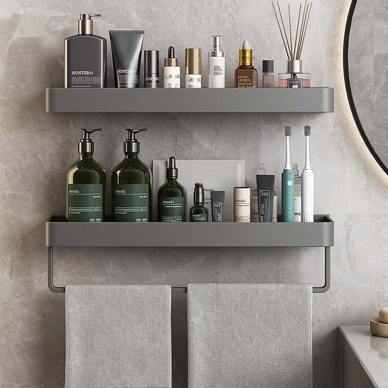 Avtoit | Minimalist Matt Metal Bathroom Accessory Set Modern Bathroom Shelf