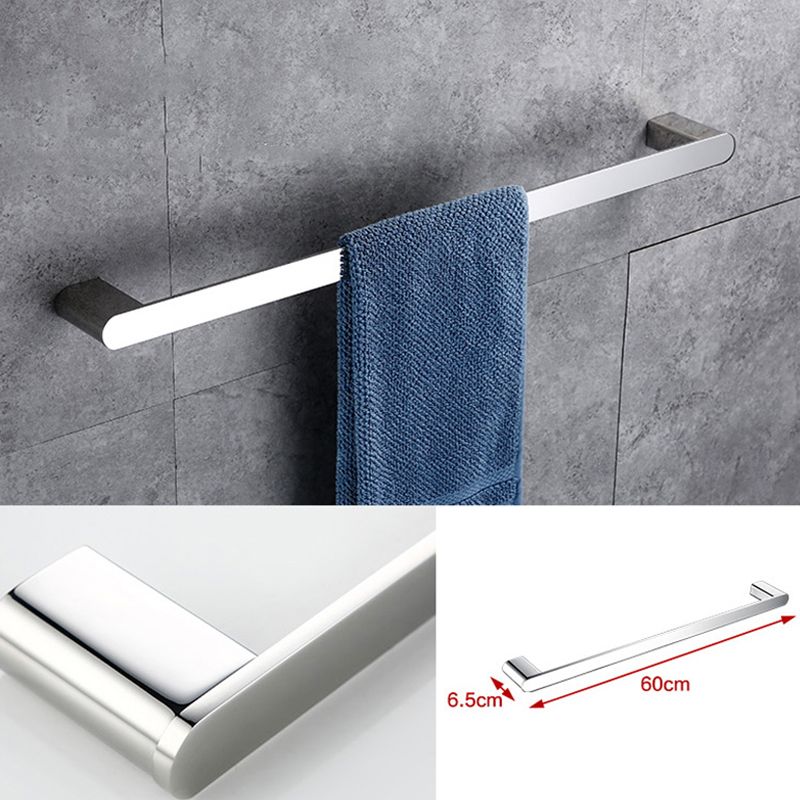 Avtoit | Contemporary Bathroom Accessories Hardware Set in Silver with Soap Dish