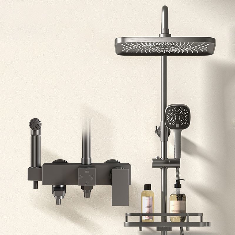 Avtoit | Modern shower accessories push-button shower head wall-mounted shower combination