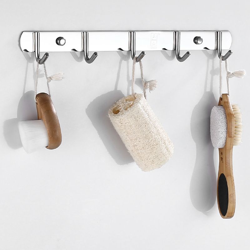 Avtoit | Modern Bathroom Set with Bathroom Shelf/Towel Bar Polished Chrome Bathroom Accessory Set
