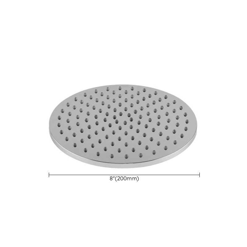 Avtoit | Contemporary Rainfall Shower Head Combo Round Single Spray Shower Combo