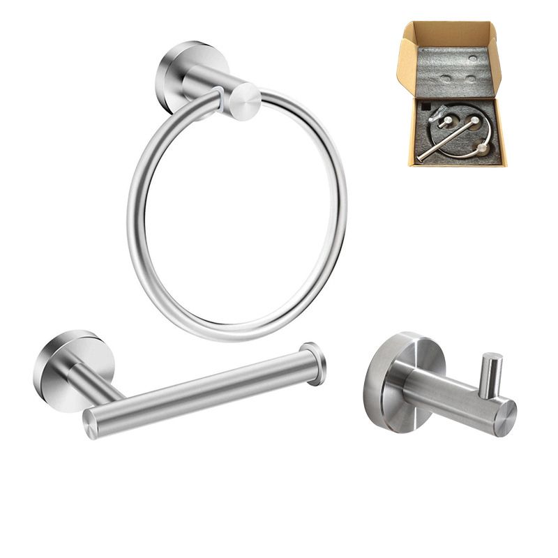 Avtoit | Stainless Steel Bathroom Set 3-piece Modern Style Simple Bathroom Accessories Set