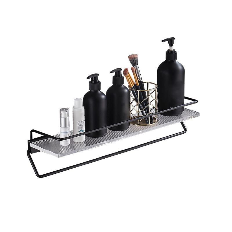 Avtoit | Modern bathroom accessory set bath shelf/towel holder & bathrobe hooks included