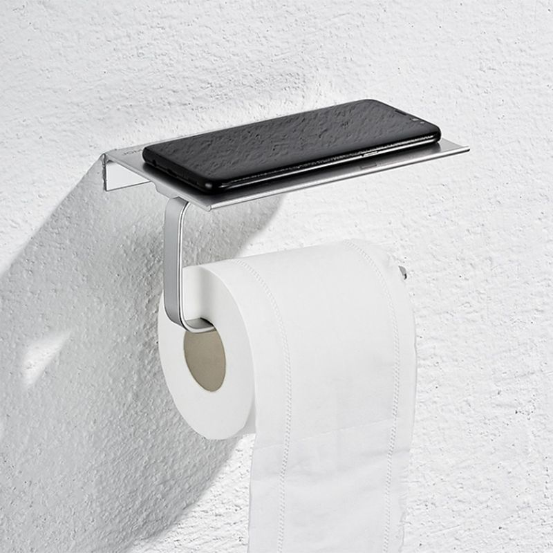Avtoit | Modern Bathroom Set Paper Holder Bath Shelf Stainless Steel Bathroom Accessories Set