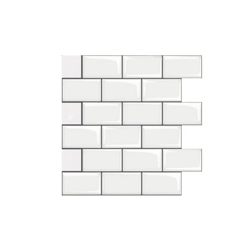 Avtoit | Peel and Stick Subway Tiles Waterproof Plastic Tile Rectangular Peel & Stick Tile for the Kitchen