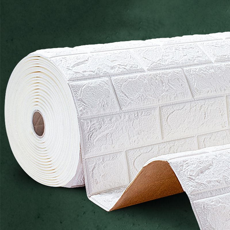 Avtoit | Modern wall-ceiling element for sticking with 3D embossing in white