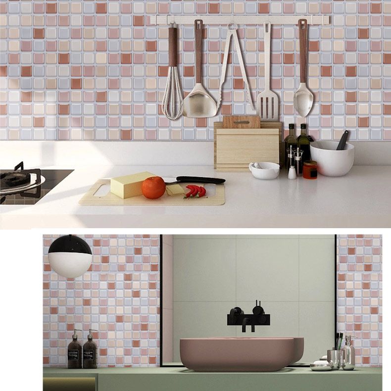 Avtoit | Peel and Stick PVC Tile Kitchen Waterproof Mosaic Backsplash Wall Tile