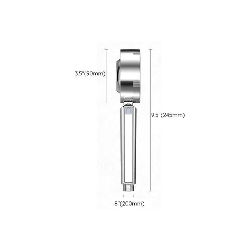 Avtoit | Metal Shower Heads Round Handheld Adjustable Shower Heads with Self-Cleaning
