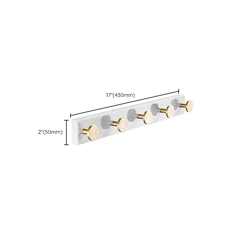 Avtoit | Metal and Marble Bathroom Accessory Single or in Set in Gold