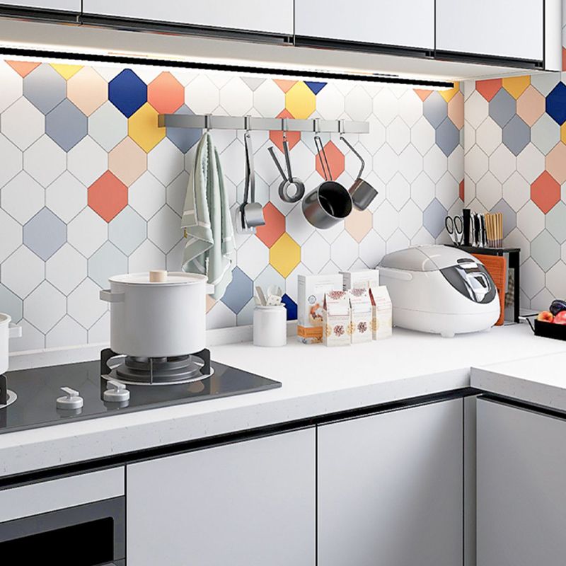 Avtoit | Modern Peel and Stick backsplash tiles plastic wallpaper for kitchen backsplash