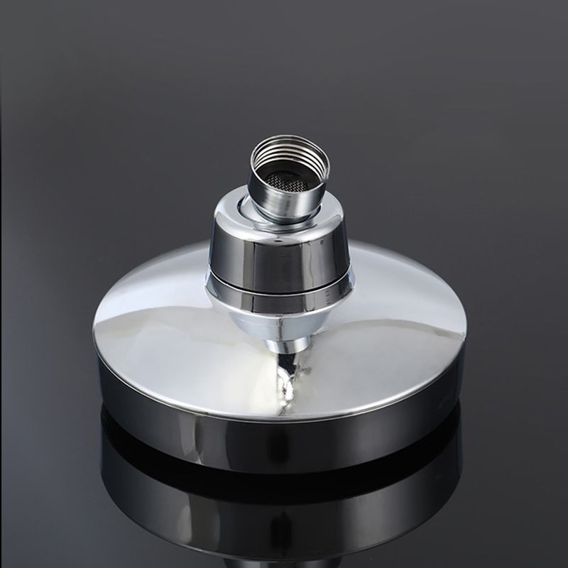 Avtoit | Round Fixed Shower Head Traditional Style Metal 5-Inch Fixed Shower Head