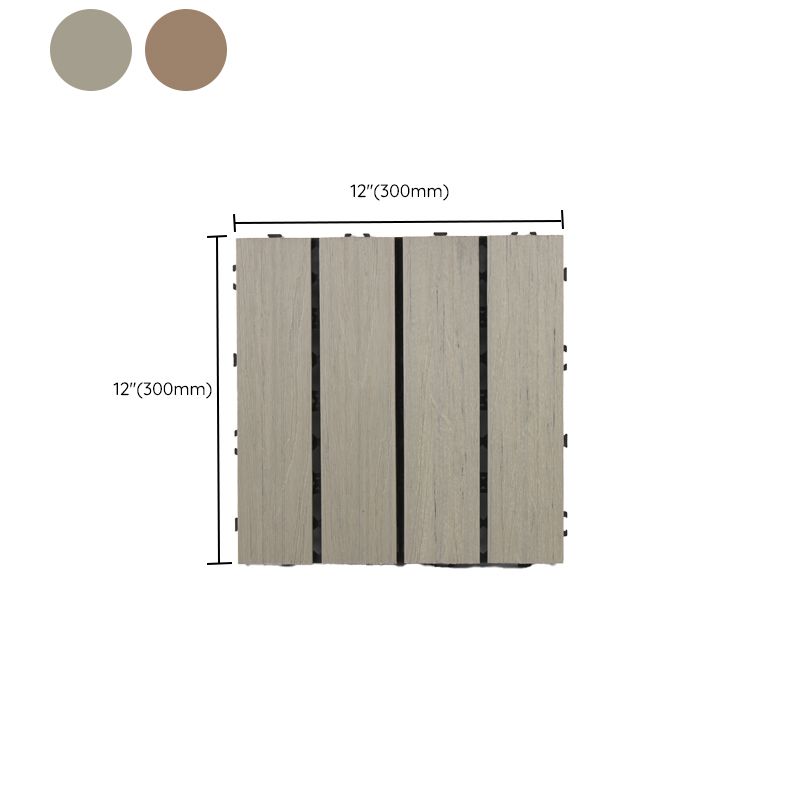 Avtoit | Outdoor Ground Board Strips Composite Waterproof Square Deck Board