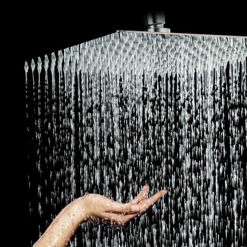Avtoit | Stainless Steel Showerhead Combo Modern Fixed Showerhead for the Bathroom