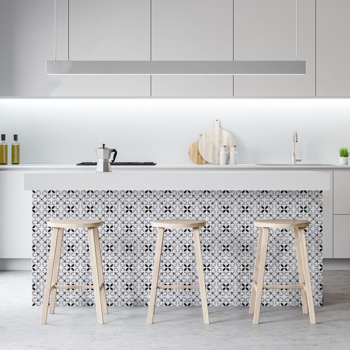 Avtoit | Peel & Stick Vinyl Flooring Lightly patterned vinyl flooring with a matte sheen