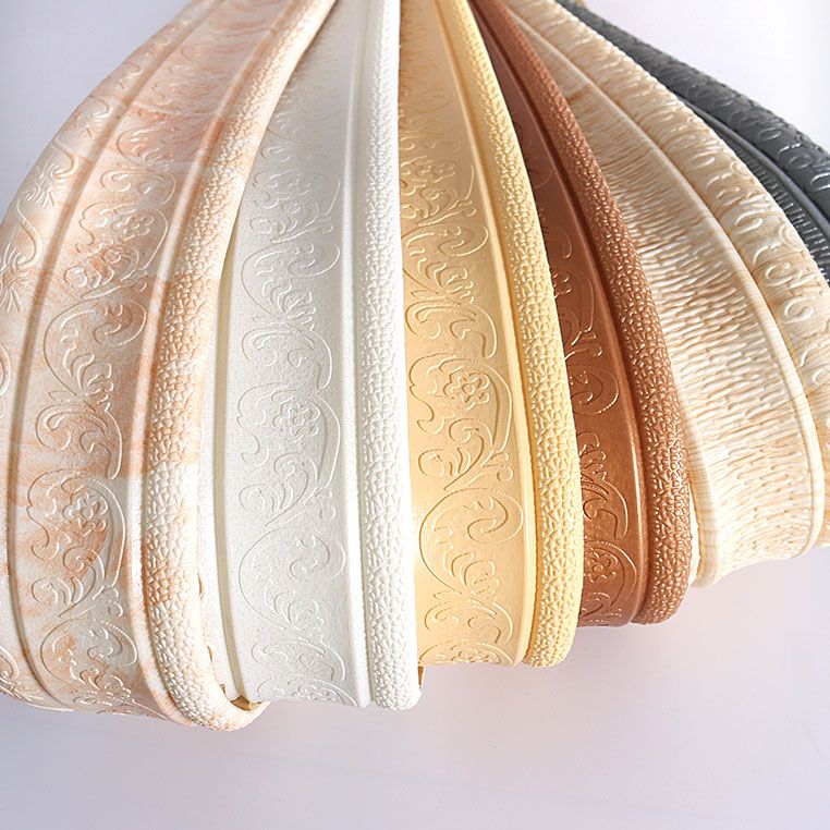 Avtoit | Modern Baseboards 3D Embossing Baseboard PVC Stereo Base Set of 1