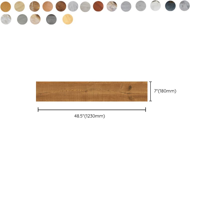 Avtoit | Rectangular PVC Flooring Remove and Apply Wood Look Smooth Vinyl Floor