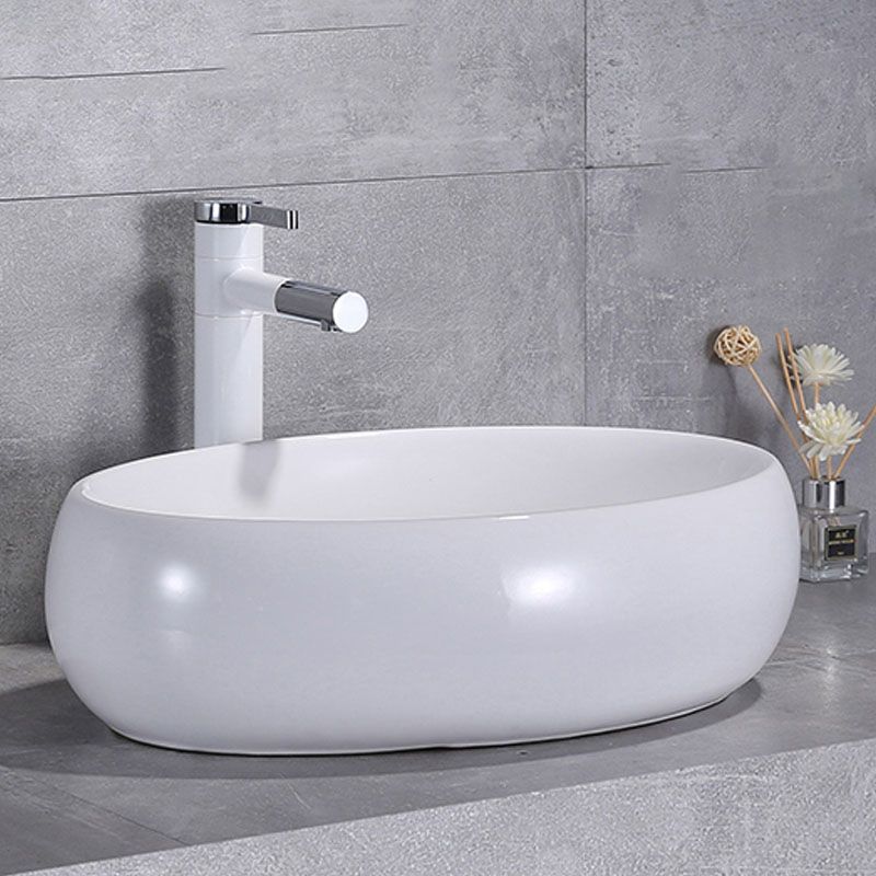 Avtoit | Porcelain Washbasin Modern Simple Wash Bowl Bathroom Sink