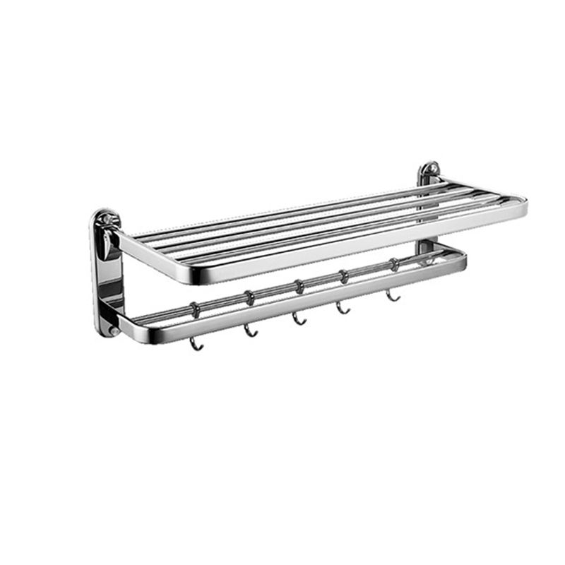 Avtoit | Modern Steel Bathroom Accessory Set Silver Bathroom Accessory Kit