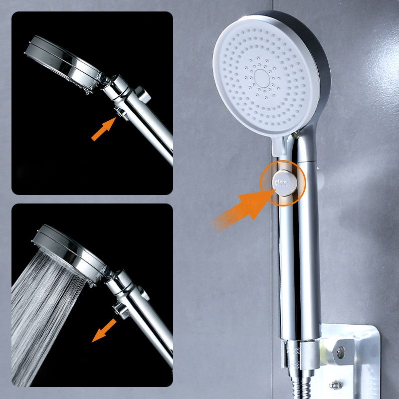Avtoit | Modern adjustable shower head metal 3 spray functions shower head combi