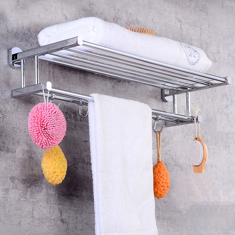 Avtoit | Contemporary Bathroom Accessories Hardware Set in Silver Metal